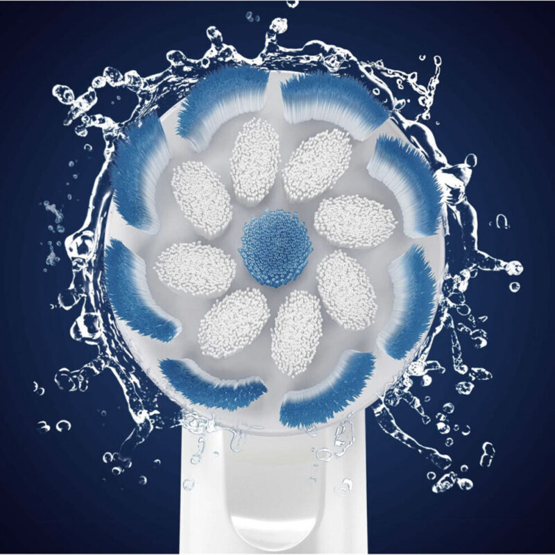 سَری مسواک برقی اورال-بی sensitive clean 3pcs - Image 4