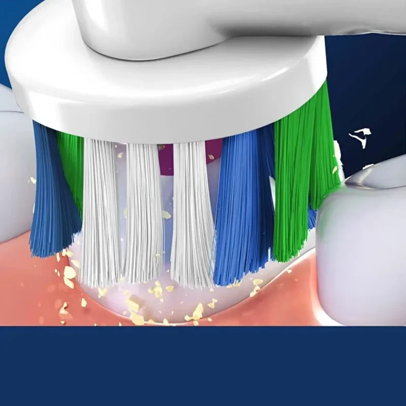 سَری مسواک برقی اورال بی PRO ۳D White 4 pcs - Image 4