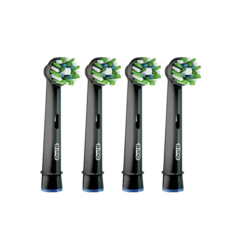 سَری مسواک برقی اورال بی cross action 4 pcs (black) - Image 2