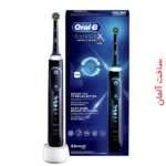 مسواک برقی اورال بی مدل GENIUS X (MIDNIGHT BLACK)