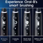 مسواک برقی اورال بی سری 6 مدل iO6 Black Lava (eco pack) - Image 6