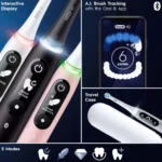 مسواک برقی اورال بی سری 6 مدل iO6 Black Lava (eco pack) - Image 5