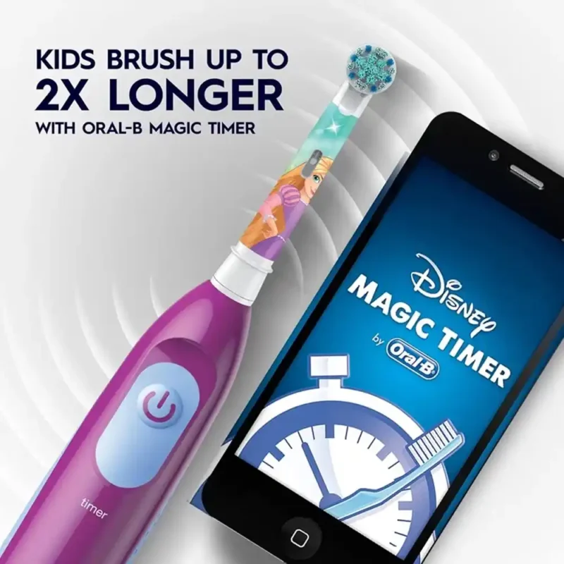 مسواک اورال بی مدل PRO BATTERY disney princess - Image 5