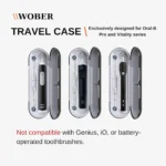 کیف wober مخصوص مسواک اورال بی مدل های pro و vitality (سفید) - Image 6